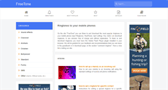 Desktop Screenshot of freetone.org